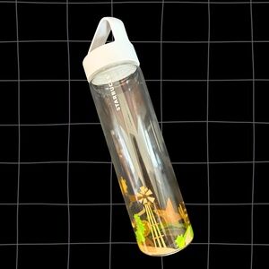 Starbucks Texas Glass Tumbler, “You Are Here” Series, Beverage Cup, 18.5 oz